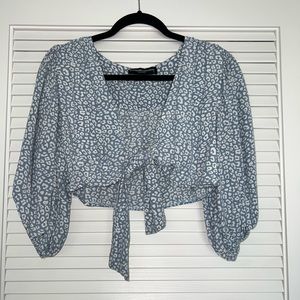 INTHEBEGINNING Cropped Blouse